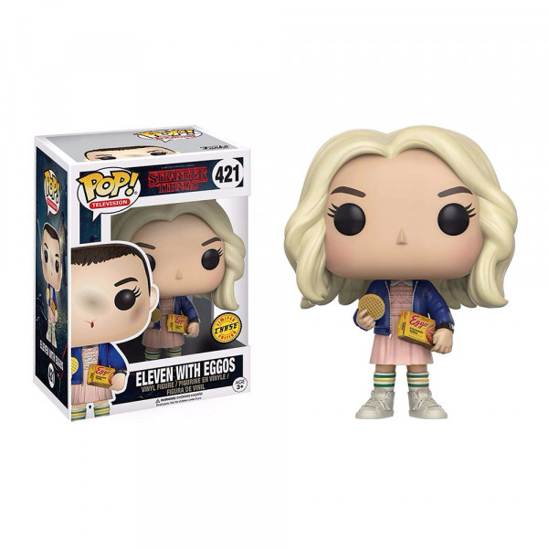 Funko POP! Stranger Things: Eleven with Eggos (421) (Chase Limited Edition)